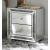 Noralie 97647 Mirrored/Faux Diamonds Accent Table/Nightstand