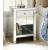 Noralie 97654 Mirrored/Faux Diamonds Accent Table/Nightstand