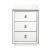 Nyoka 97675 Mirrored Accent Table/Nightstand