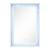 Noralie 97706 Mirrored/Faux Diamonds Wall Mirror w/LED Light