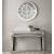 Nowles 97724 Mirrored/Faux Diamonds Wall Clock