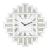 Lavina 97729 Mirrored/Faux Diamonds Wall Clock