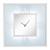 Noralie 97730 Mirrored/Faux Diamonds Wall Clock w/LED