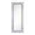 Noralie 97754 Mirrored/Faux Diamonds Accent Floor Mirror
