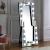 Noralie 97757 Mirrored/Faux Diamonds Accent Floor Mirror