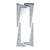 Noralie 97757 Mirrored/Faux Diamonds Accent Floor Mirror