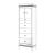 Lotus 97807 Mirrored/Faux Crystals Jewelry Armoire