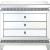 Lotus 97811 Mirrored/Faux Crystals Cabinet/Console Table