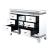 Lotus 97813 Mirrored/Faux Crystals Cabinet/Console Table