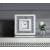 Noralie 97817 Mirrored/Faux Diamonds Accent Clock