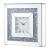 Noralie 97817 Mirrored/Faux Diamonds Accent Clock