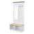 Melati Wood Veneer Hall Tree