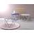 Epidia Metal Round Accent Table