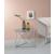 Epidia Metal Round Accent Table