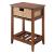 Chinu Wood/Ratten Accent Table/Nightstand