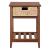 Chinu Wood/Ratten Accent Table/Nightstand