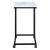 Taurus Wood Veneer/Metal Mobile Accent Table w/ Caster Wheels