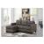 Phelps Polyester Fabric/Wood Sectional Sofa