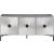 Glitz 3-Door Wood Veneer Sideboard