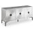 Glitz 3-Door Wood Veneer Sideboard