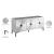 Glitz 3-Door Wood Veneer Sideboard