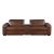 Sutton Leather Power Double Reclining Modular Living Room Set