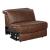 Sutton Leather Power Double Reclining Modular Loveseat with Power Headrests
