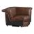 Sutton Leather Power Double Reclining Modular Loveseat with Console & Power Headrests