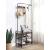 Taurus Wood Veneer/Metal Hall Tree, Composition 1