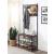 Taurus Wood Veneer/Metal Hall Tree
