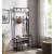 Taurus Wood Veneer/Metal Hall Tree