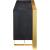 Sherwood 3-Door Oak Wood Veneer Sideboard with Brushed Gold Iron Base
