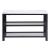 Taurus Wood Veneer/Metal Shoe Cabinet