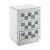 Noralie 97930 Mirrored/Faux Diamonds Accent Table/Nightstand
