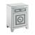 Noralie 97934 Mirrored/Faux Diamonds Accent Table/Nightstand