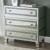 Noor Mirrored/Faux Diamonds Cabinet w/3 Drawers