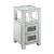 Noralie 97956 Mirrored/Faux Diamonds Accent Table
