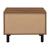 Trolgar Wood/Metal Accent Table/Nightstand
