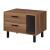 Trolgar Wood/Metal Accent Table/Nightstand