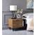 Trolgar Wood/Metal Accent Table/Nightstand