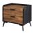 Jiranty Wood/Metal Accent Table/Nightstand