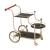 Lacy Glass/Metal Serving Cart