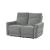 Edition Polyester Fabric Power Double Lay Flat Reclining Loveseat