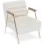Woodford Velvet Accent Chair