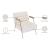 Woodford Velvet Accent Chair