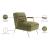 Woodford Velvet Accent Chair