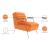 Woodford Velvet Accent Chair
