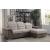Alfio Microfiber Sectional with Pull-out Bed and Hidden Storage