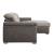 Alfio Microfiber Sectional with Pull-out Bed and Hidden Storage