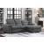 Alfio Microfiber Sectional with Pull-out Bed and Hidden Storage